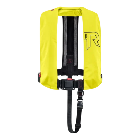 AquaSafe Elite 170N oppblåsbar vest, i gul.